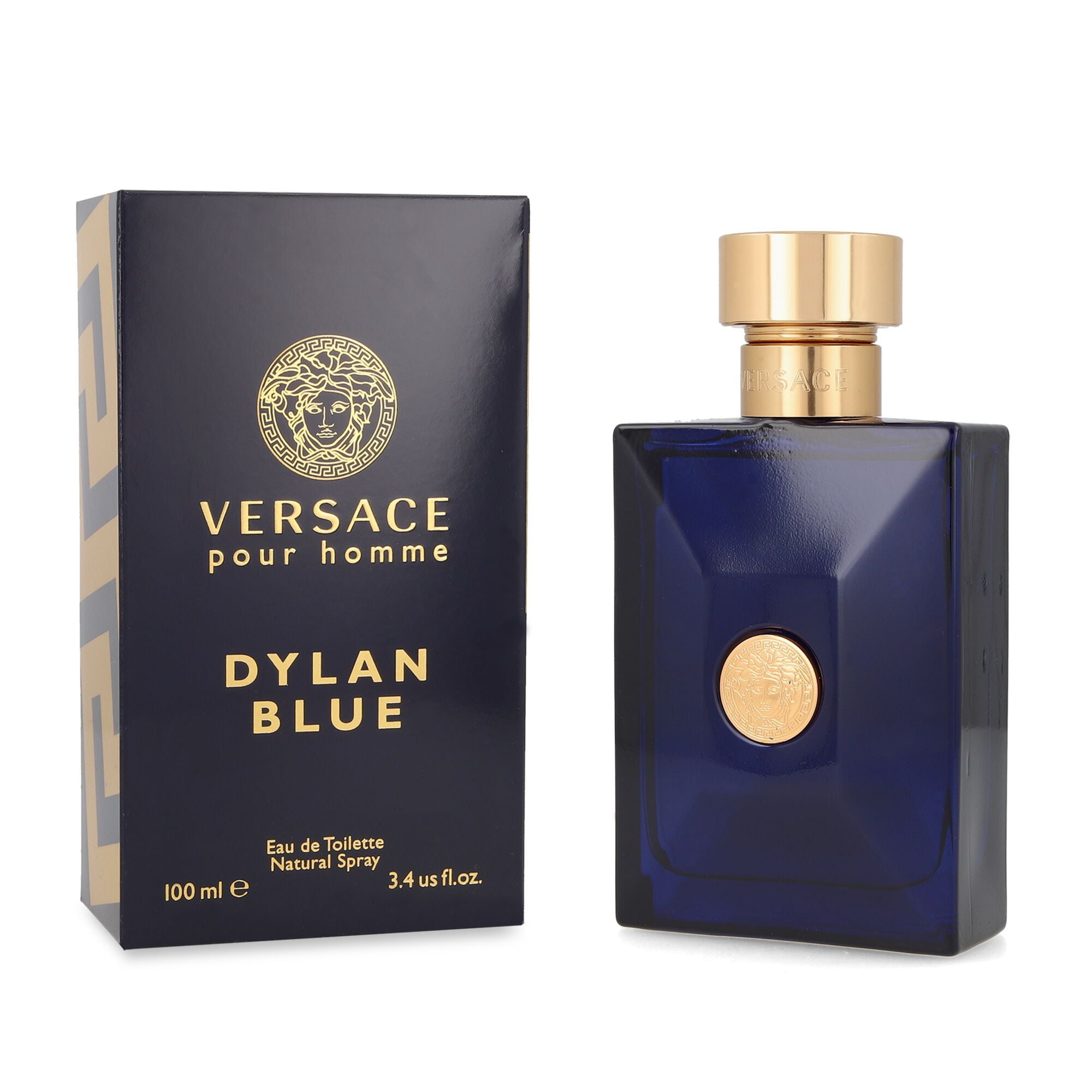 Versace Dylan Blue, botella y caja